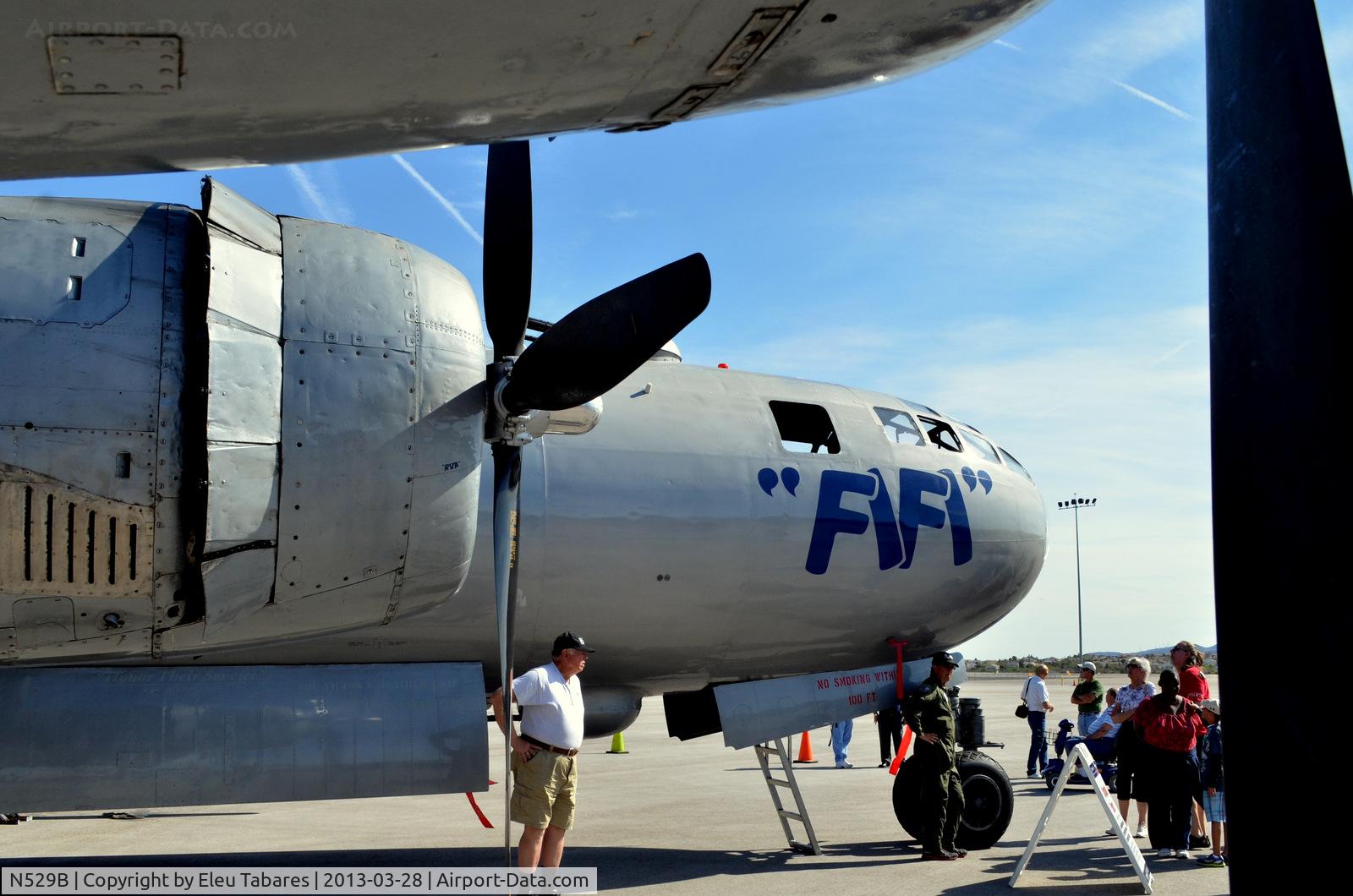 N529B, 1944 Boeing B-29A-60-BN Superfortress C/N 11547, Taken at the Executive Airport in Henderson, Nevada.
