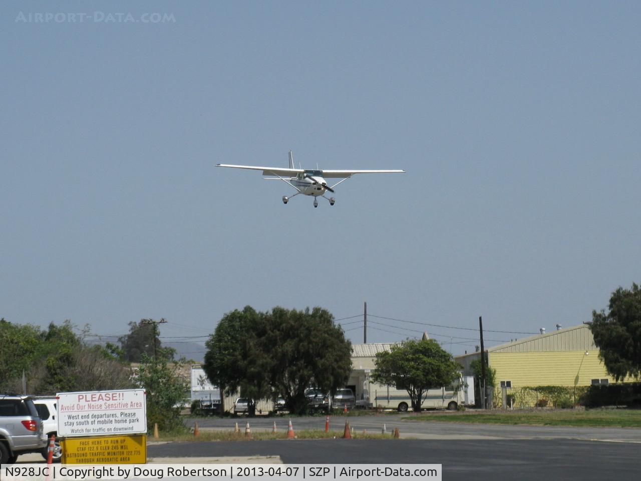 N928JC, 1977 Cessna 182Q Skylane C/N 18265616, 1977 Cessna 182Q SKYLANE, Continental O-470-U 230 Hp, on final Rwy 22