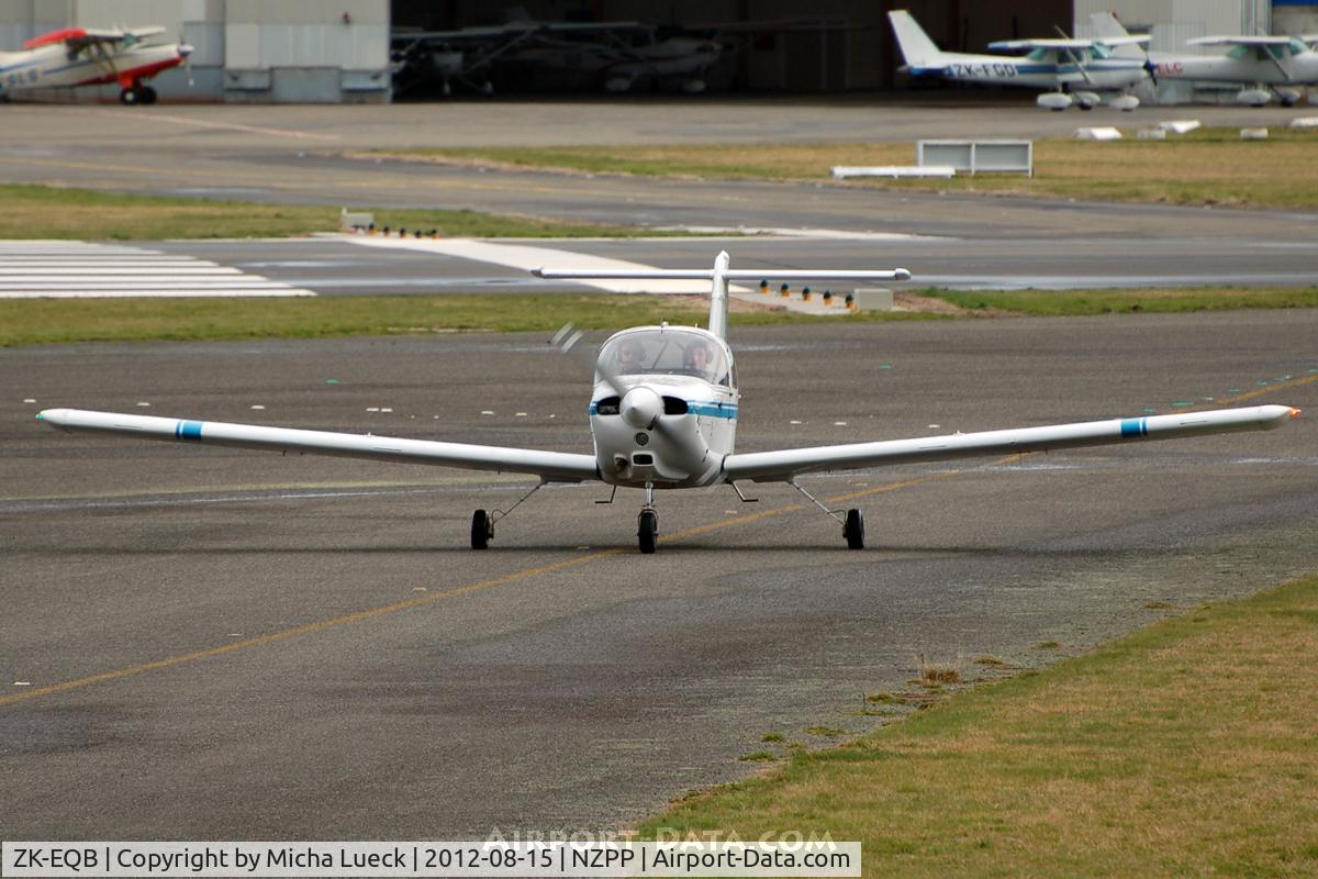 ZK-EQB, Piper PA-38-112 Tomahawk C/N 38-79A0750, At Paraparaumu
