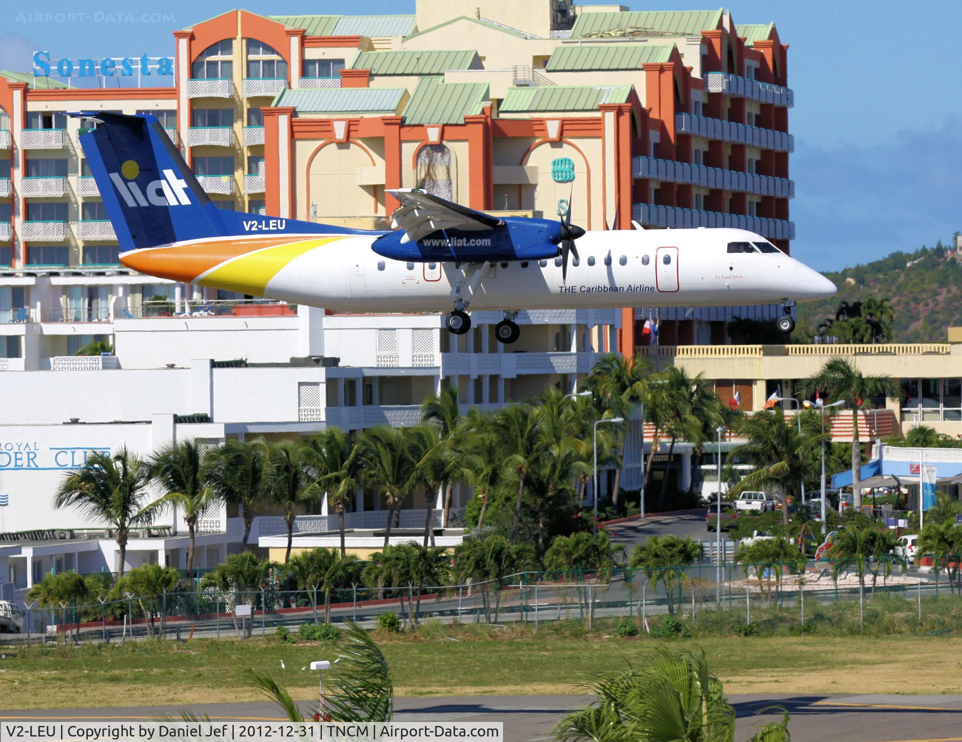 V2-LEU, 1995 De Havilland Canada DHC-8-311B Dash 8 C/N 408, V2-LEU