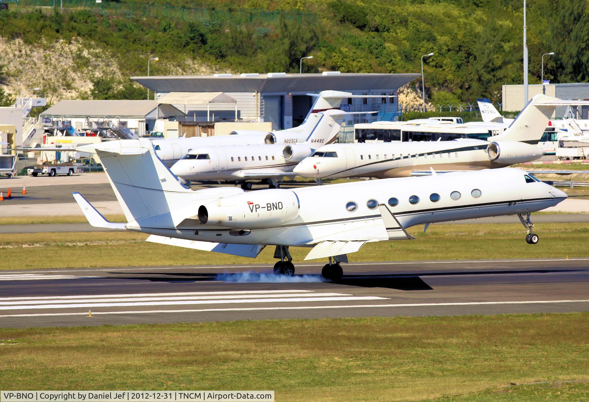 VP-BNO, 2004 Gulfstream Aerospace GV-SP (G550) C/N 5050, VP-BNO