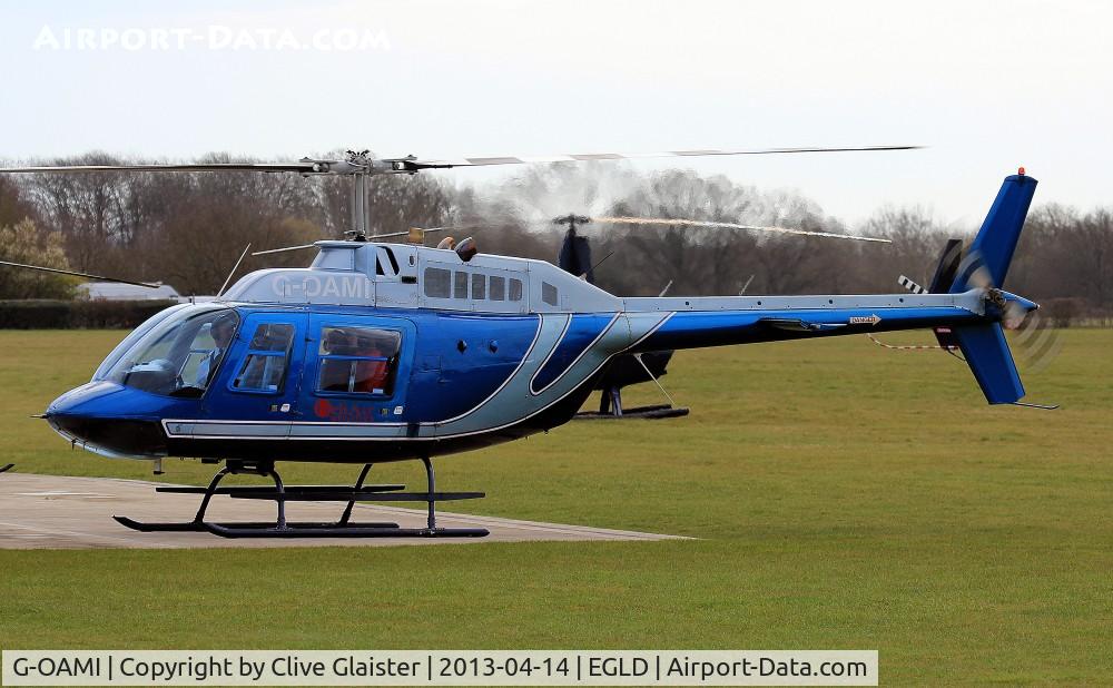 G-OAMI, 1968 Bell 206B JetRanger II C/N 464, Ex: N2261W > G-BAUN > VR-BIA > 5N-AOU > G-BAUN > 5N-BAY > G-BAUN > G-OAMI - Originally owned to, Ben Turner & Son (Helicopters) Ltd in April 1973 as G-BAUN and currently with, Leamington Hobby Centre Ltd since April 2009 as G-OAMI