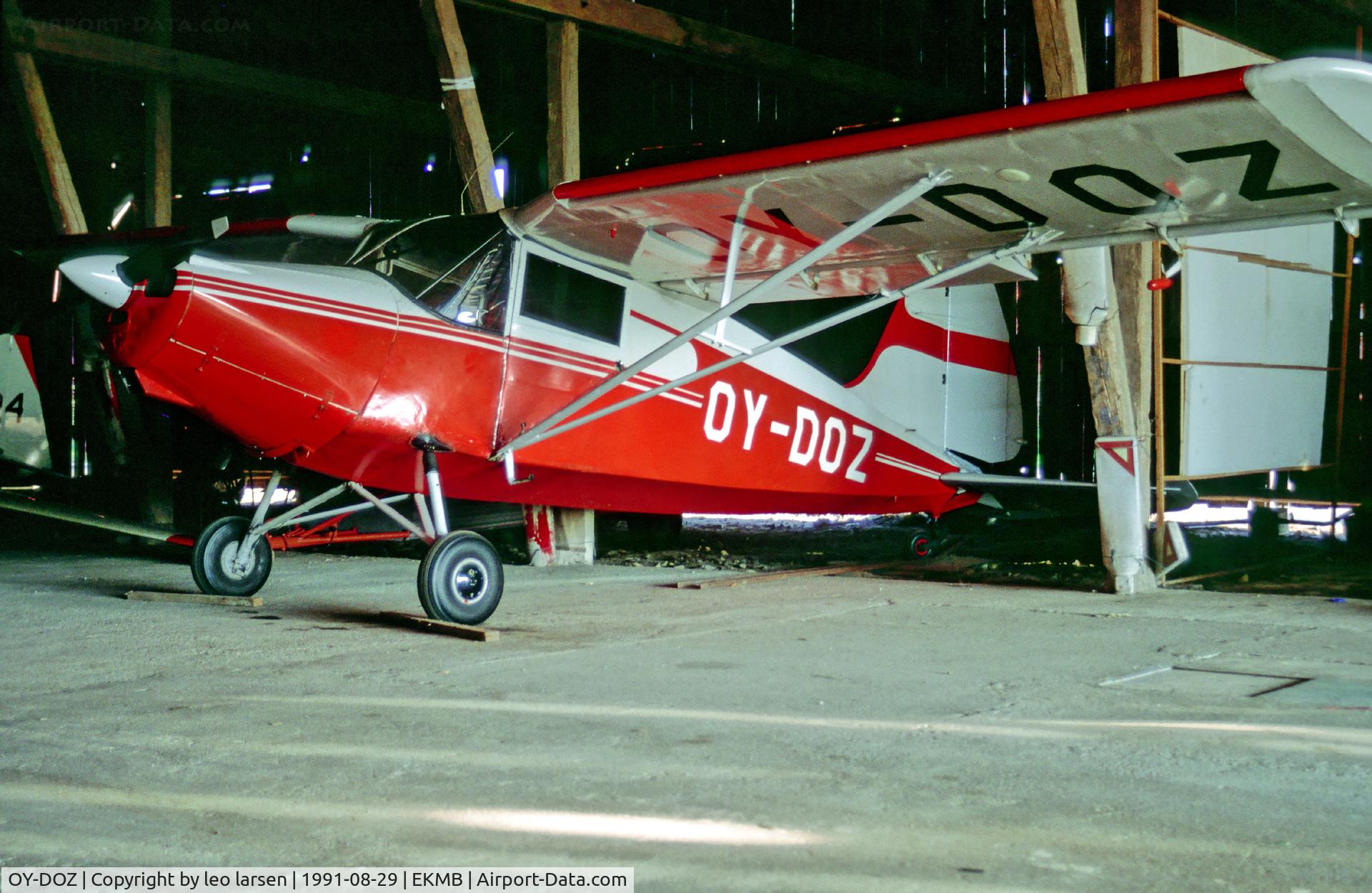 OY-DOZ, 1944 SAI KZ III C/N 42, Maribo Denmark 29.8.91