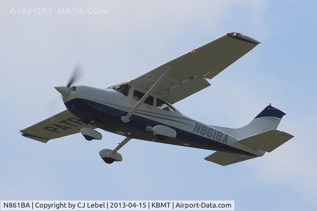 N861BA, 1998 Cessna 182S Skylane C/N 182-80101, Heading out for Pipeline Patrol