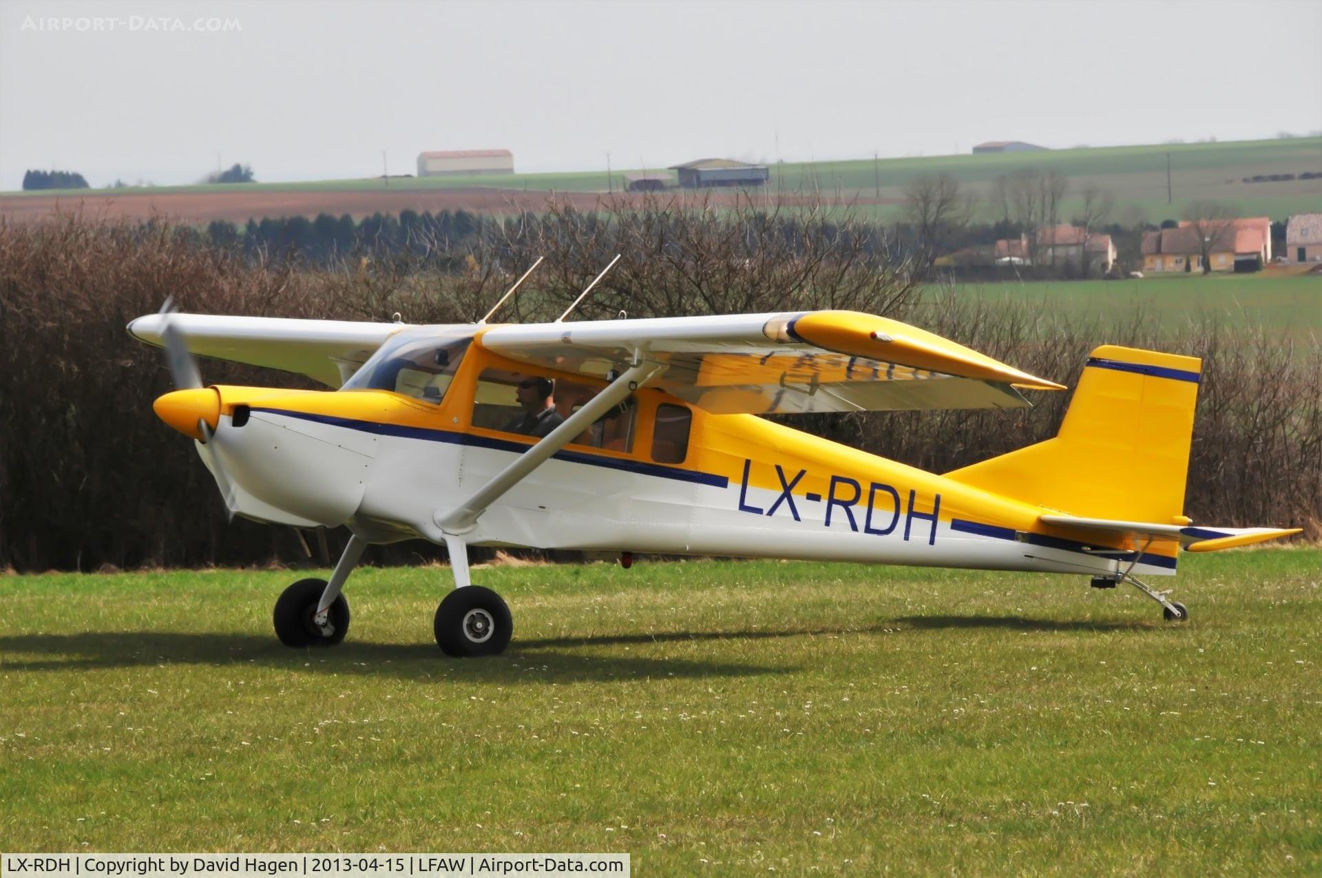 LX-RDH, 2012 Murphy Rebel C/N 510, The Rebel during test flight at Villerupt.