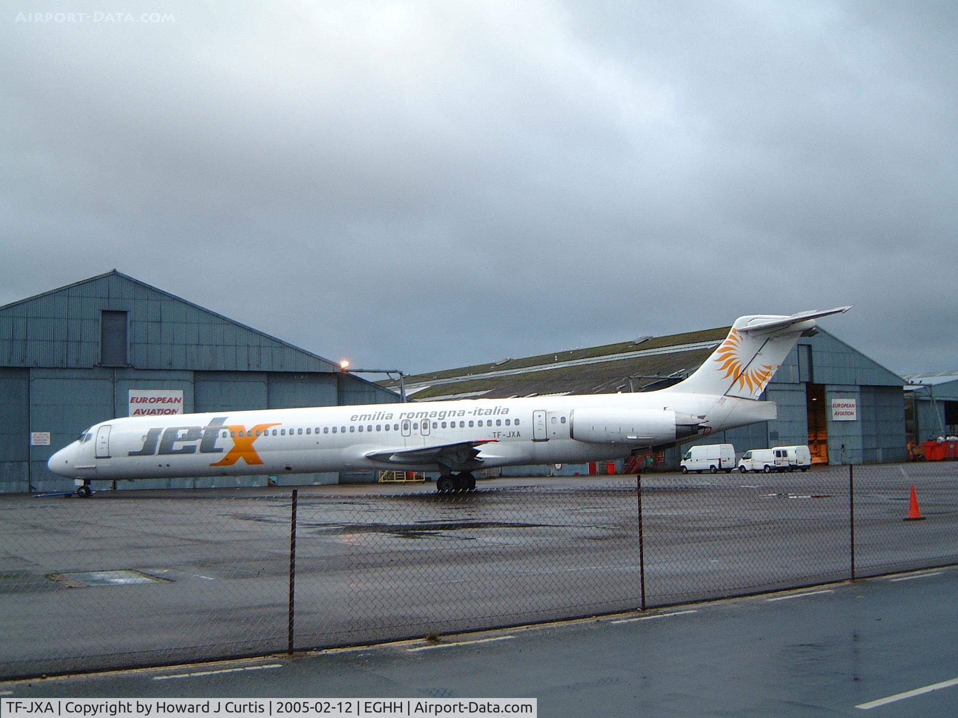 TF-JXA, 1987 McDonnell Douglas MD-82 (DC-9-82) C/N 49555, JetX.