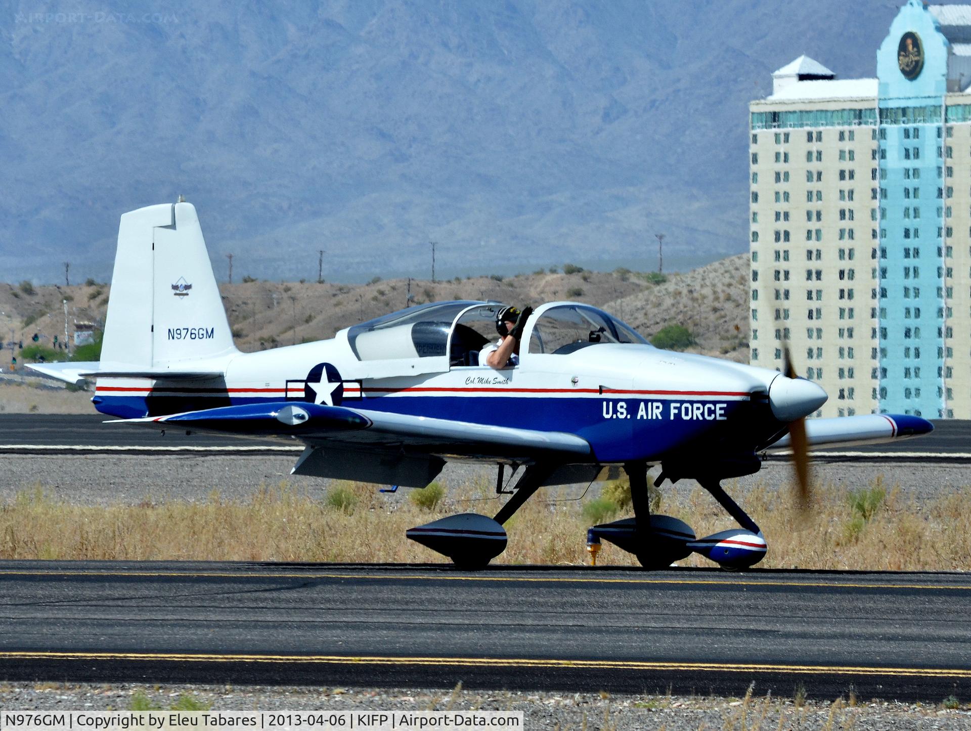 N976GM, 2005 Vans RV-7A C/N 71510, Taken during Legends Over The Colorado River Fly-In.