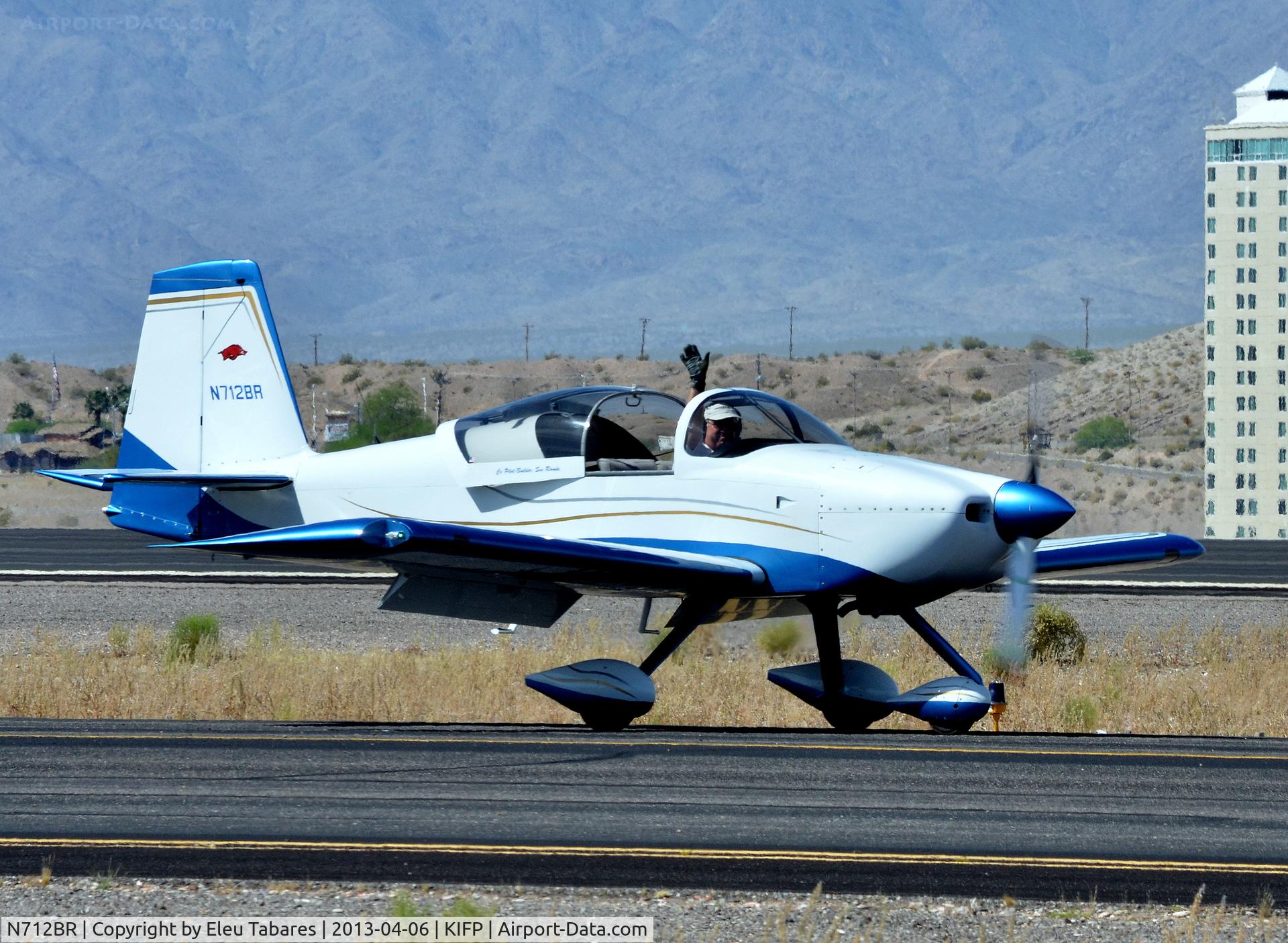 N712BR, Vans RV-7A C/N 72645, Taken during Legends Over The Colorado River Fly-In.