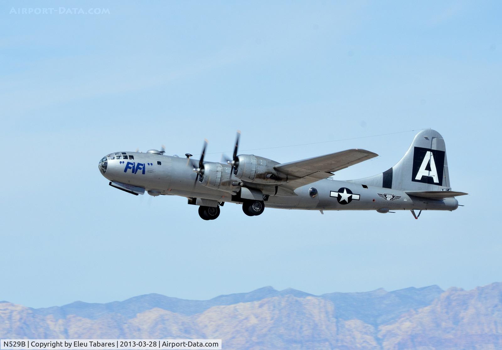 N529B, 1944 Boeing B-29A-60-BN Superfortress C/N 11547, Taken at the Executive Airport in Henderson, Nevada.