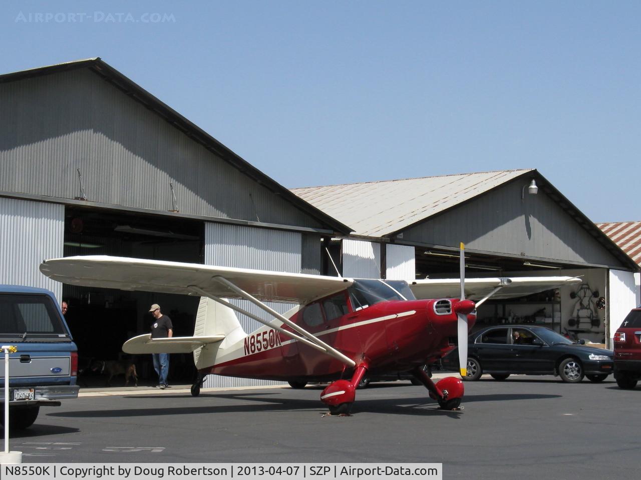 N8550K, 1947 Stinson 108-1 Voyager C/N 108-1550, 1947 Stinson 108-1 VOYAGER, Franklin 6A4-165-B3 165 Hp