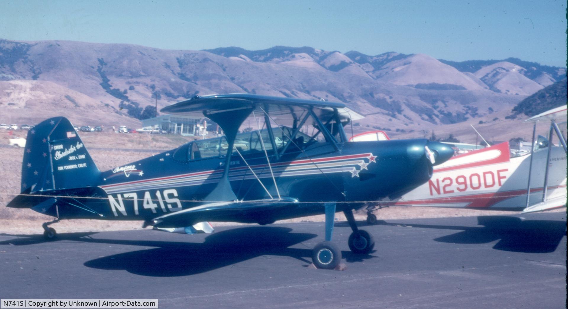 N741S, 1969 Swan Starduster Too SAMSONG C/N 49, Found in slide magazine of old projector purchased at the Ridgecrest, CA Salvation Army Thrift Store.