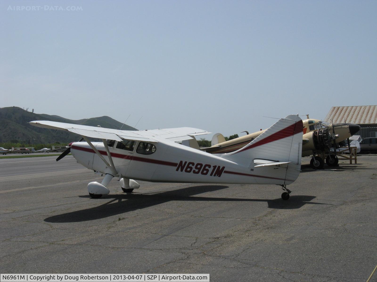 N6961M, 1949 Stinson 108-3 Voyager C/N 108-4961, 1949 Stinson 108-3 STATION WAGON, Franklin 6A4165 165 Hp