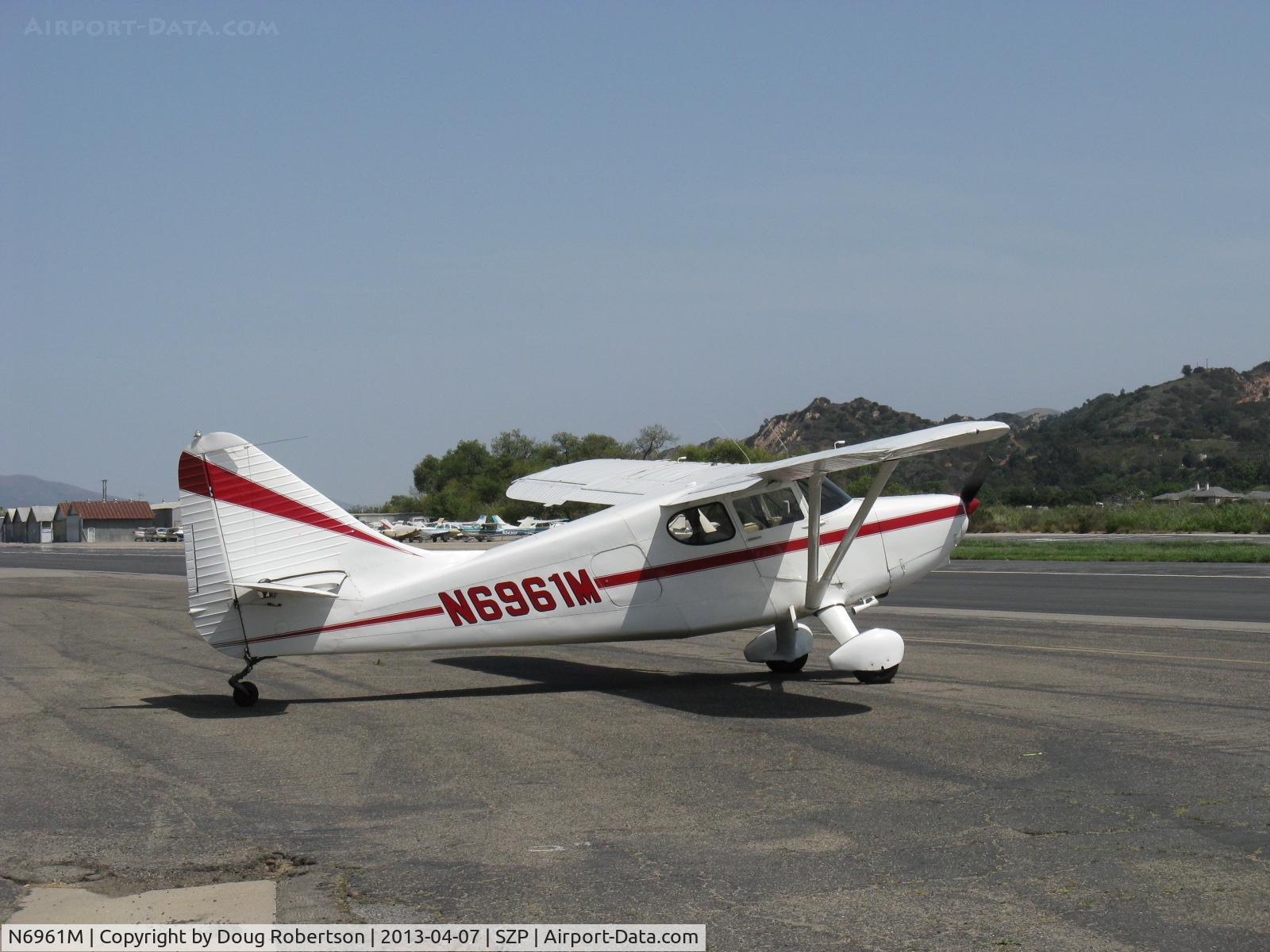 N6961M, 1949 Stinson 108-3 Voyager C/N 108-4961, 1949 Stinson 108-3 STATION WAGON, Franklin 6A4165 165 Hp