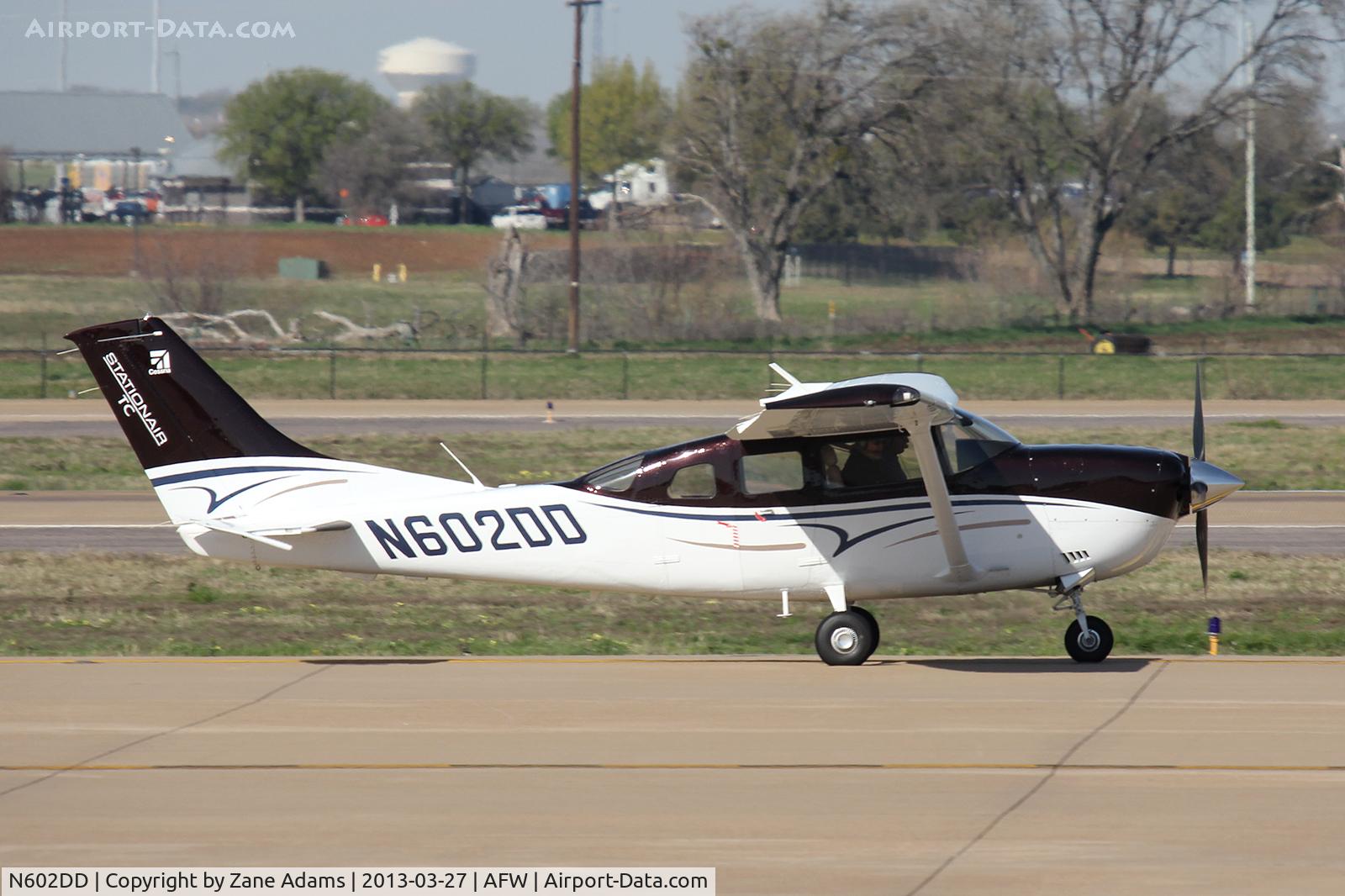 N602DD, 2012 Cessna T206H Turbo Stationair Turbo Stationair C/N T20609057, Department of Justice Cessna 206 at Alliance Airport - Fort Worth, TX