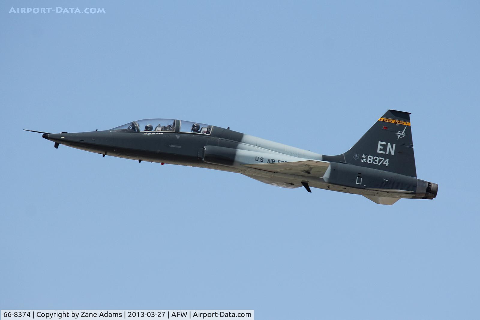 66-8374, 1966 Northrop T-38C Talon C/N N.5944, USAF T-38 at Alliance Airport - Fort Worth, TX