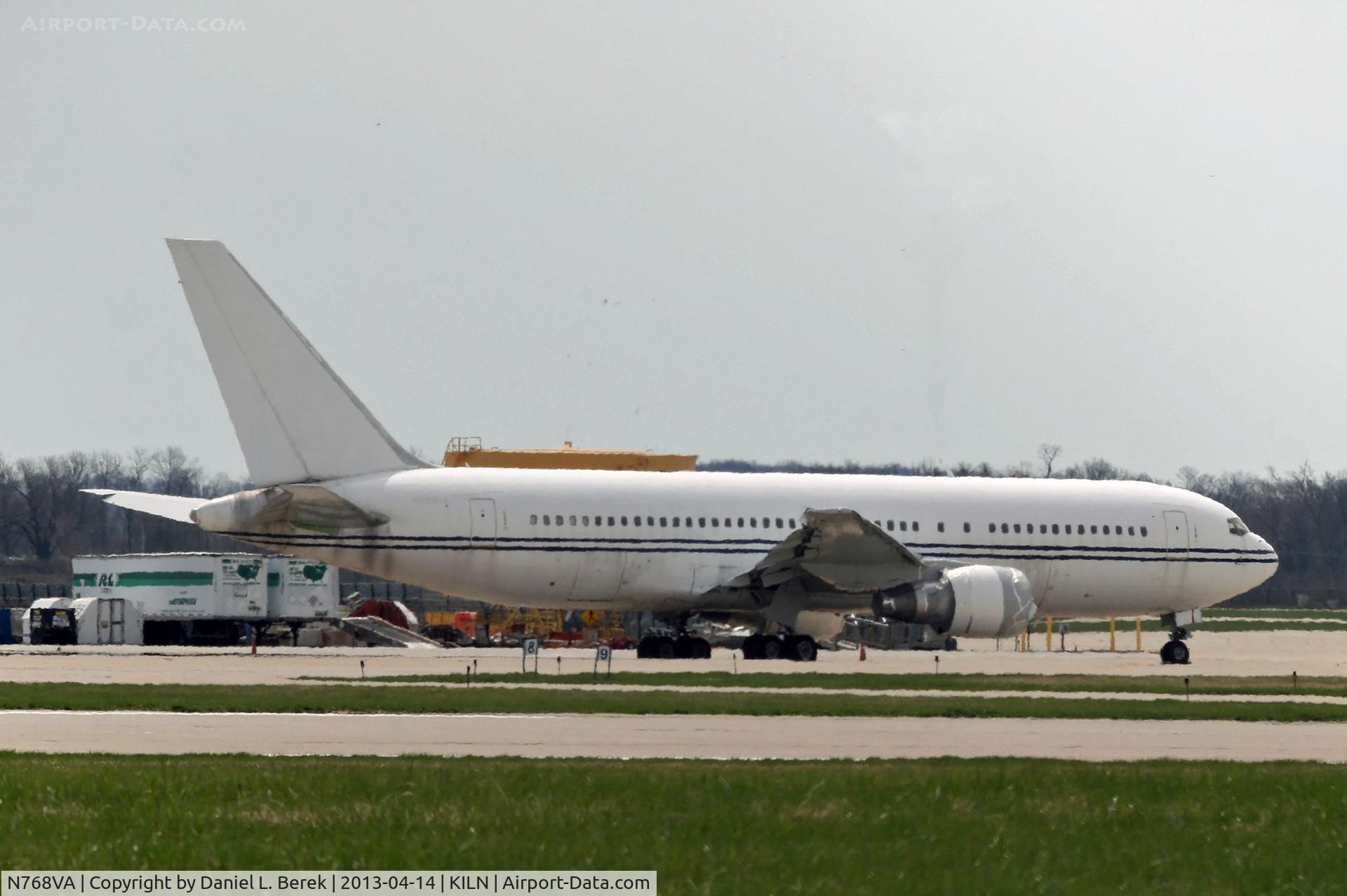N768VA, 1982 Boeing 767-222 C/N 21869, One of the three former Vision Air birds, now in storage at KILN, most likely awaiting conversion to freighter, probably for either ABX Air or ATI.
