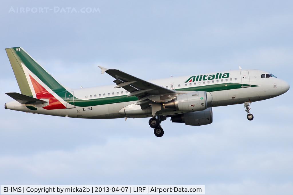 EI-IMS, 2011 Airbus A319-111 C/N 4910, Landing