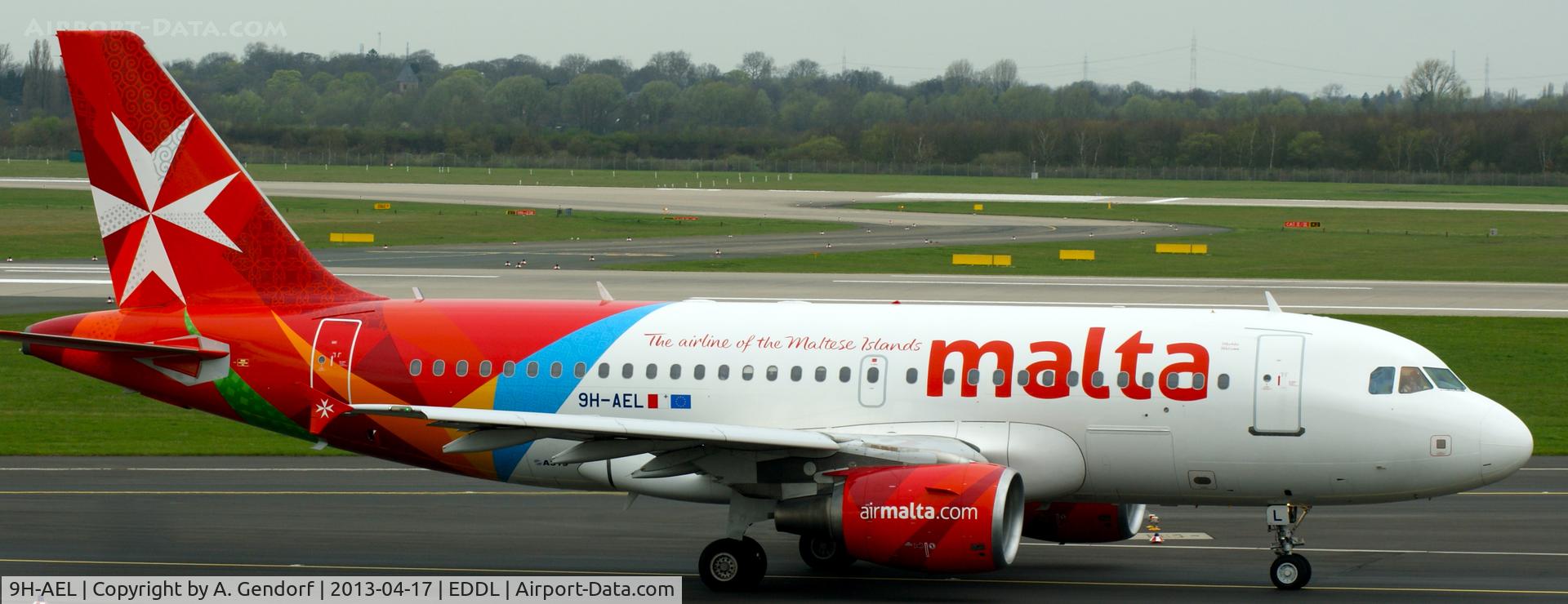 9H-AEL, 2004 Airbus A319-111 C/N 2332, Air Malta, at Düsseldorf Int´l (EDDL)