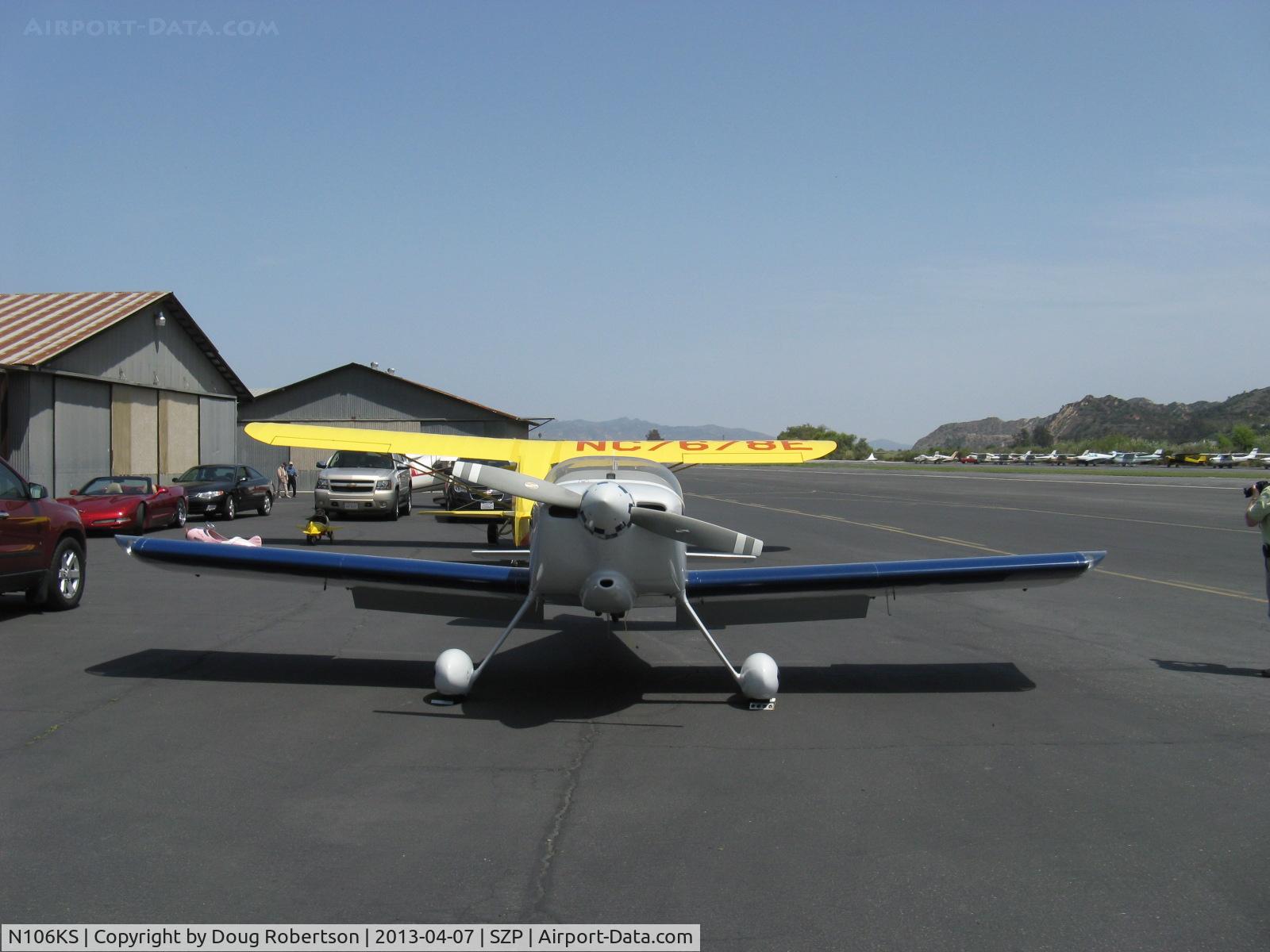 N106KS, 1991 Vans RV-6 C/N 21033, 1991 Stark VAN's RV-6, Lycoming O-320 160 Hp, prop & spinner