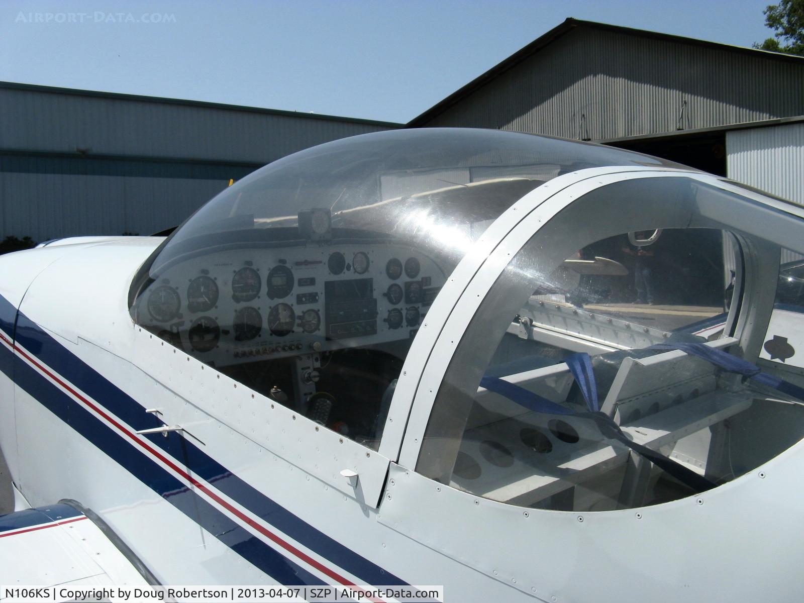 N106KS, 1991 Vans RV-6 C/N 21033, 1991 Stark VAN's RV-6, Lycoming O-320 160 Hp, good panel