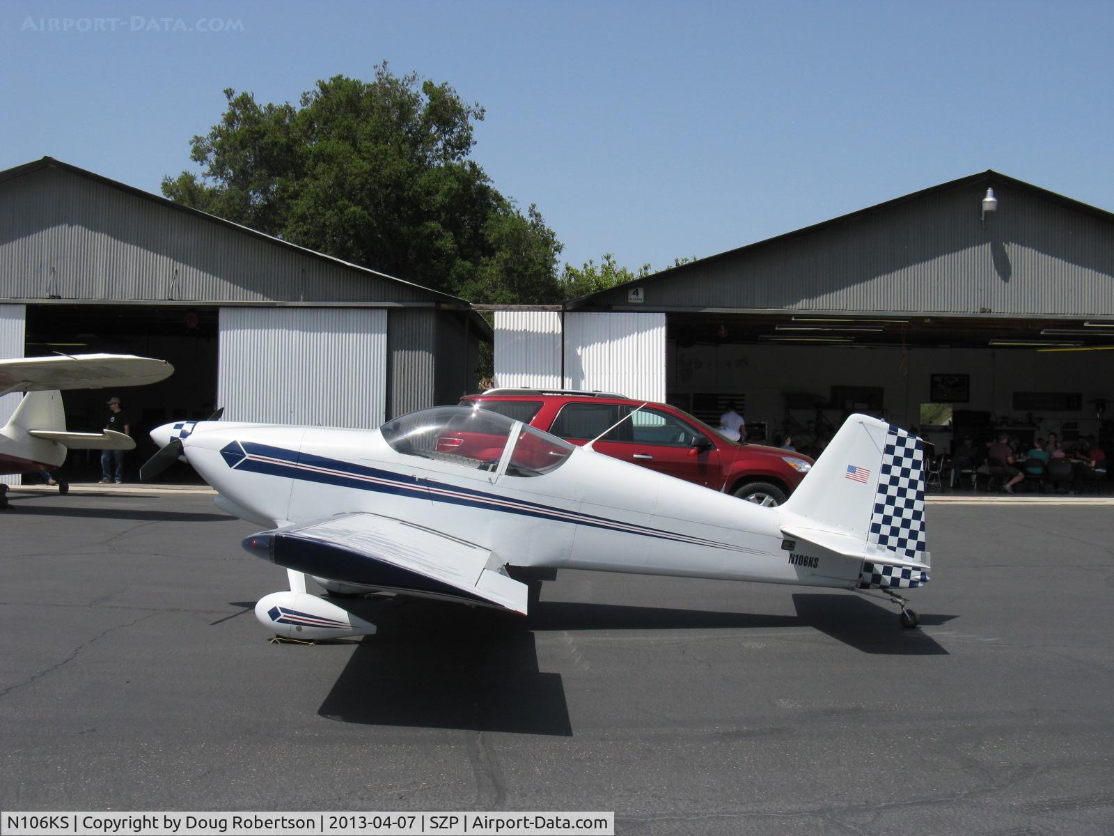 N106KS, 1991 Vans RV-6 C/N 21033, 1991 Stark VAN's RV-6, Lycoming O-320 160 Hp, fine workmanship and finish