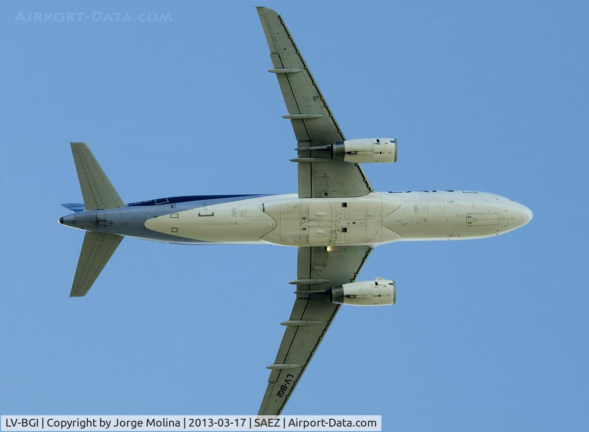 LV-BGI, 2002 Airbus A320-233 C/N 1903, LANAR