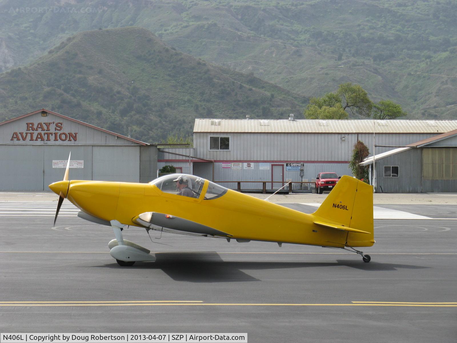 N406L, 2008 Vans RV-6 C/N 936, Provo PROVO 6, Lycoming O-320 160 Hp, holding short 22, pre-flight cockpit indoctrination-Young Eagles Flight