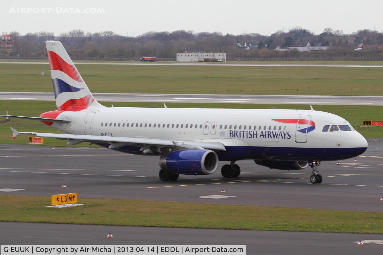 G-EUUK, 2002 Airbus A320-232 C/N 1899, British Airways, Airbus A320-232, CN: 1899