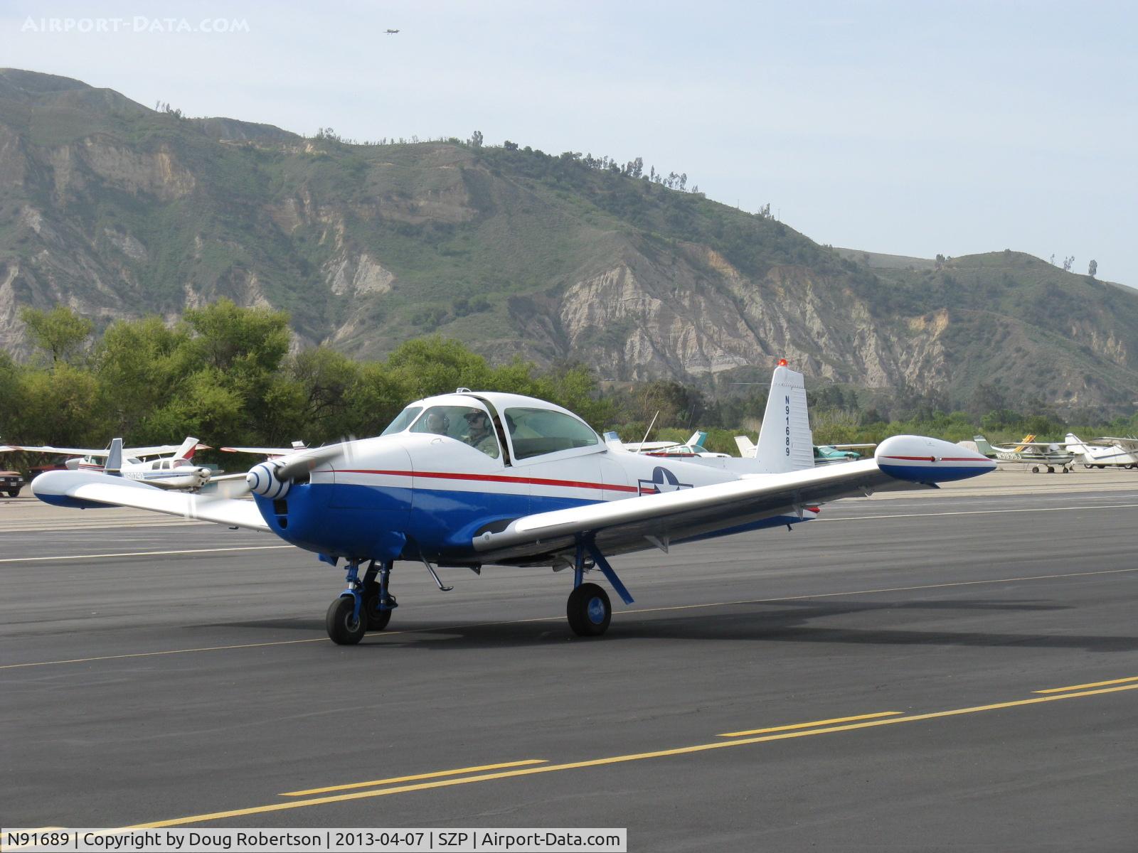 N91689, 1946 North American Navion (NA-145) C/N NAV-4-431, 1946 North American NAVION, Continental E-225 upgrade, many mods, taxi to 22, Young Eagles Flight