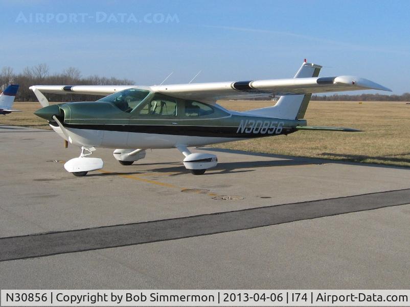 N30856, 1970 Cessna 177B Cardinal C/N 17701507, On the ramp in Urbana, Ohio