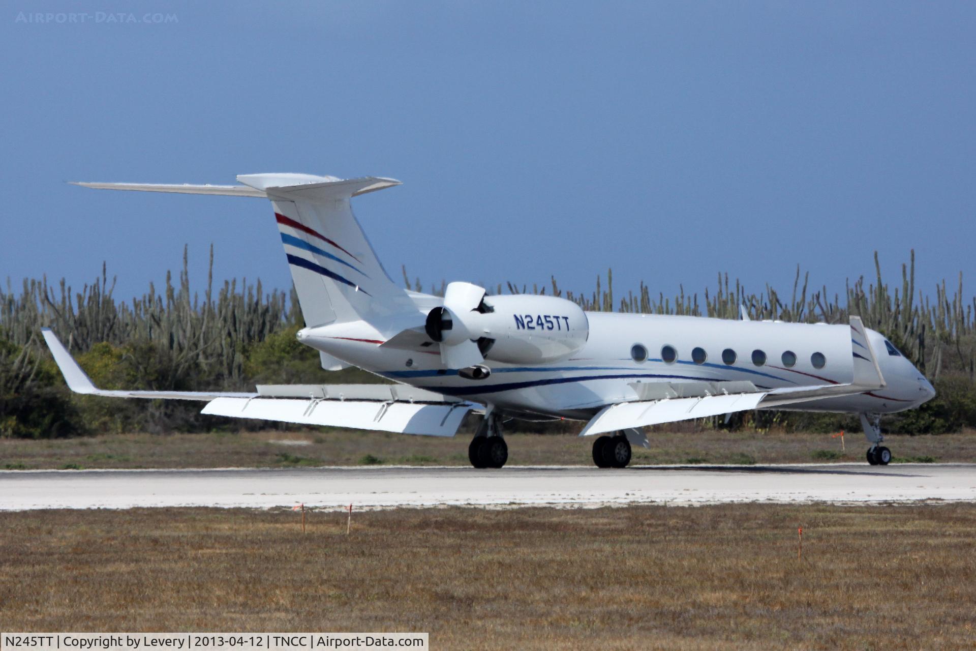 N245TT, 2003 Gulfstream Aerospace GV-SP (G550) C/N 5003, New paint job! Love it.