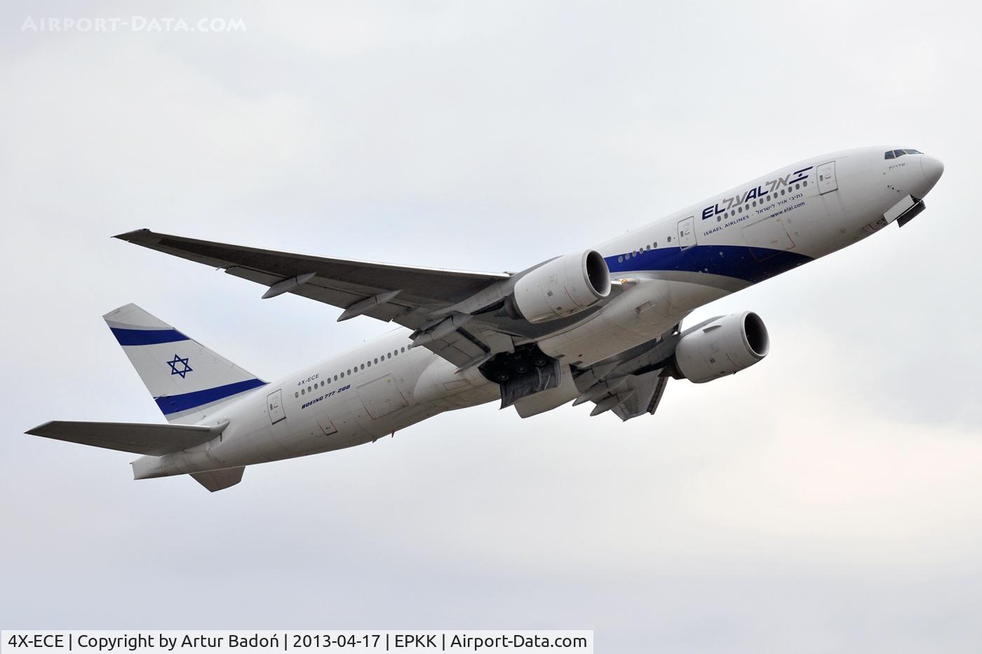 4X-ECE, 2007 Boeing 777-258/ER C/N 36083, EL AL