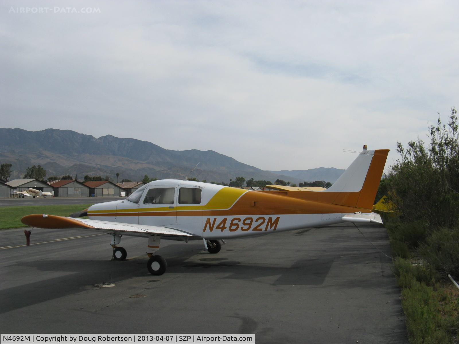N4692M, 1978 Beech B19 Sport 150 C/N MB-893, 1978 Beech B19 SPORT 150, Lycoming O-320-E2C 150 Hp