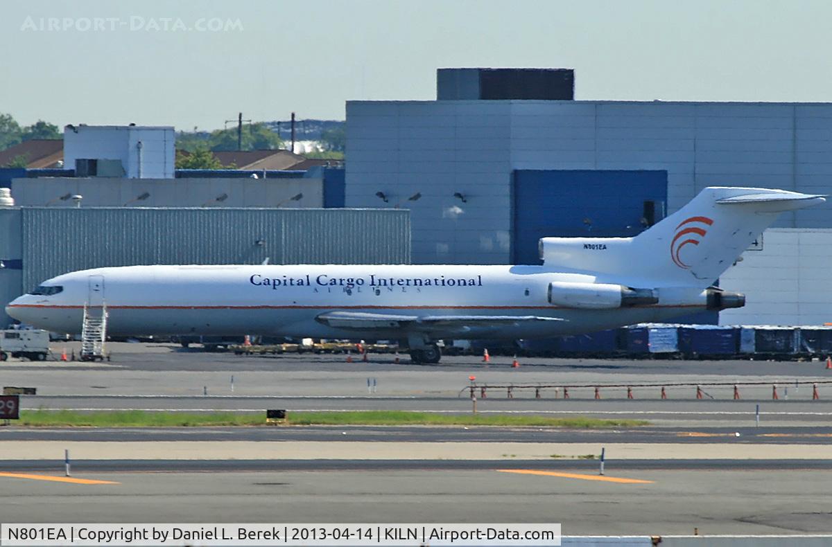 N801EA, 1980 Boeing 727-225 C/N 22432, This old lady has just emerged from the paint shop in her new Capital livery.