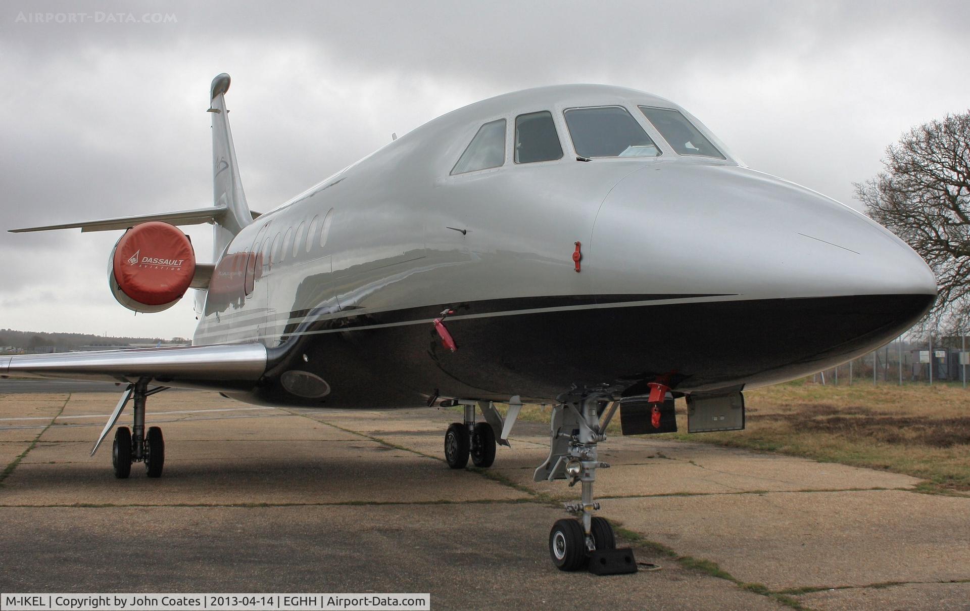 M-IKEL, 2010 Dassault Falcon 2000LX C/N 216, Close encounter