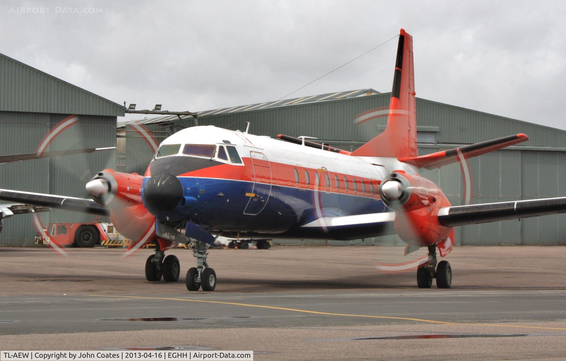 TL-AEW, 1966 Hawker Siddeley HS-780 Andover C1 C/N Set 13/BN1, Taxiing for departure