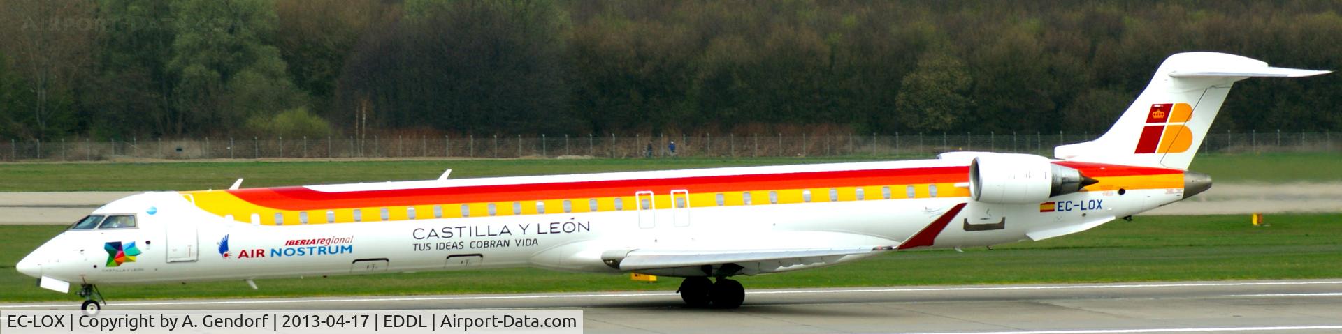 EC-LOX, 2011 Bombardier CRJ-1000ER NG (CL-600-2E25) C/N 19020, Air Nostrum (Iberia Reg. cs / 