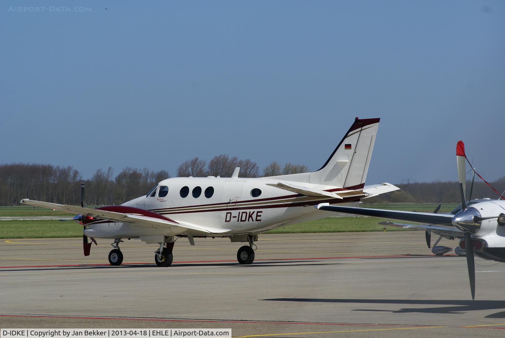 D-IDKE, 2008 Hawker Beechcraft C90GTI King Air King Air C/N LJ-1865, Apron Lelystad Airport