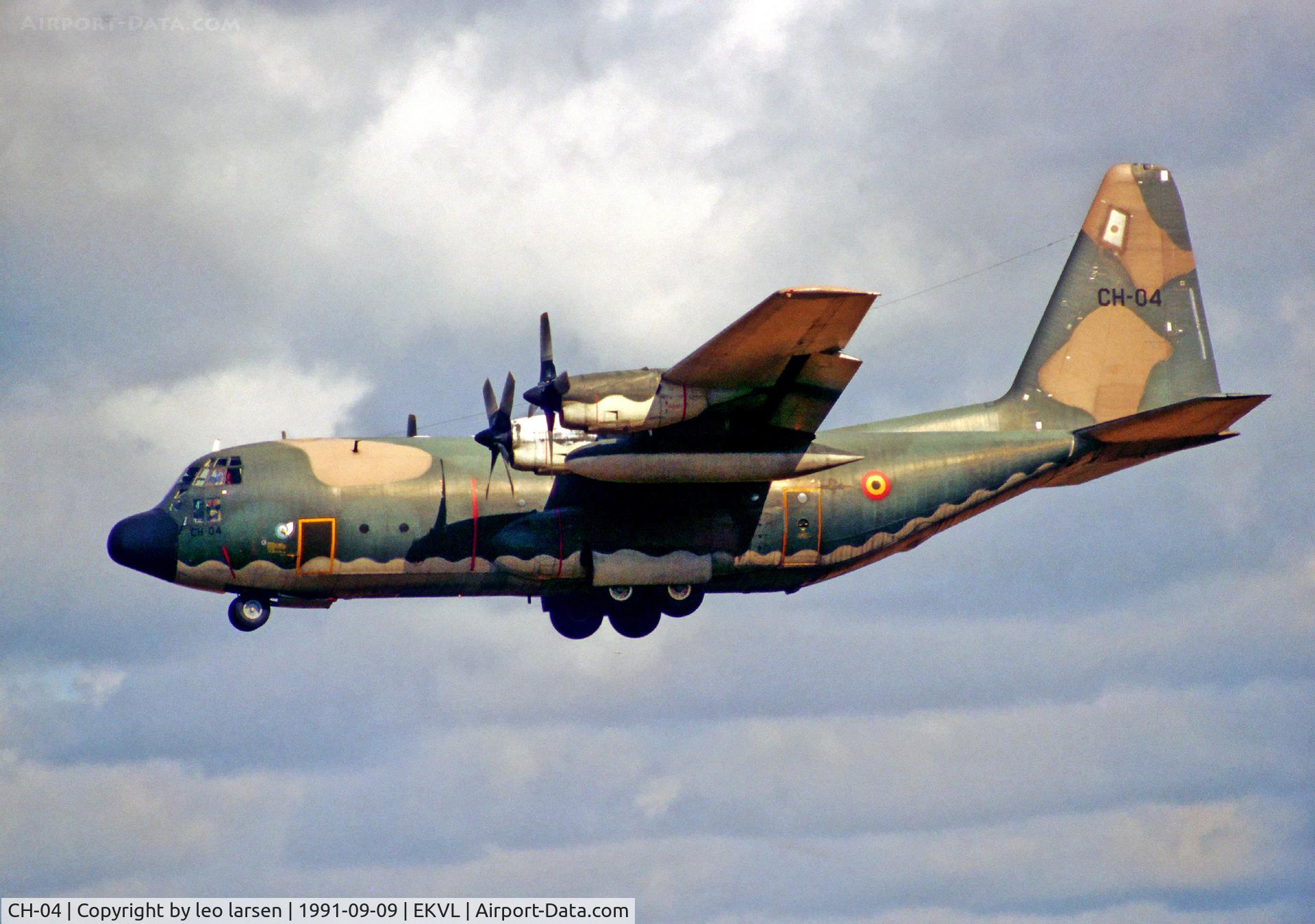 CH-04, 1972 Lockheed C-130H Hercules C/N 382-4467, Vaerløse AB Denmark 9.9.91