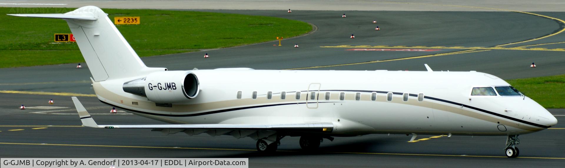 G-GJMB, 2006 Bombardier Challenger 850 (CL-600-2B19) C/N 8055, Corporate Jet Management (untitled), seen here at Düsseldorf Int´l (EDDL)
