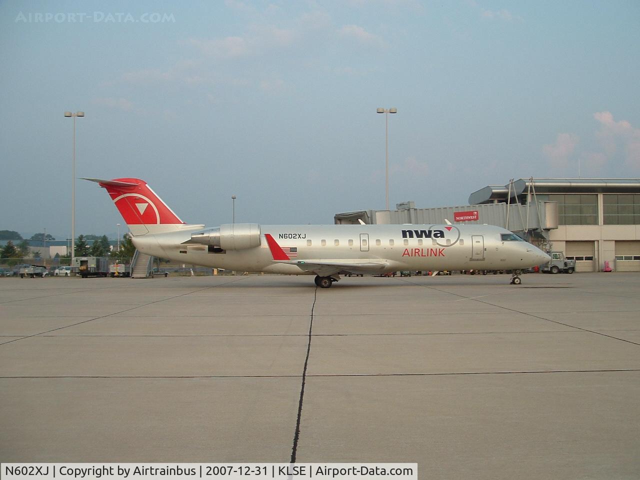 N602XJ, 2005 Bombardier CRJ-200ER (CL-600-2B19) C/N 8045, Mesaba Airlines CRJ