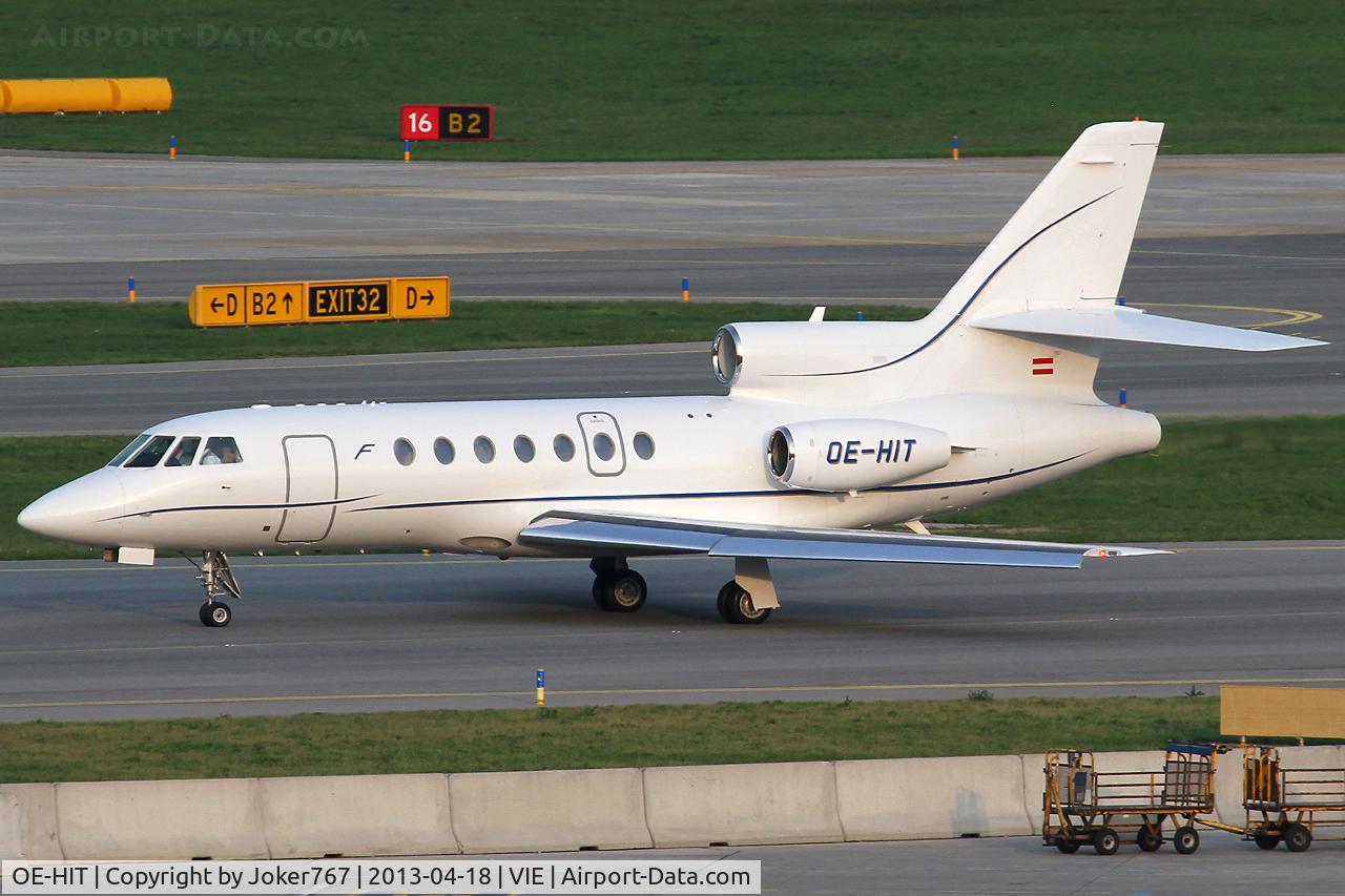 OE-HIT, 1990 Dassault Falcon 50 C/N 222, Private
