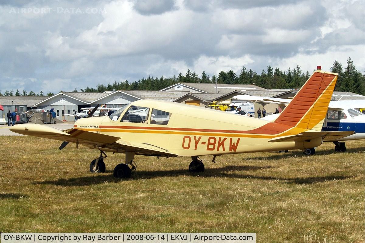 OY-BKW, 1969 Piper PA-28-140 Cherokee Cruiser C/N 28-25254, Piper PA-28-140 Cherokee Cruiser [28-25254] Stauning~OY 14/06/2008