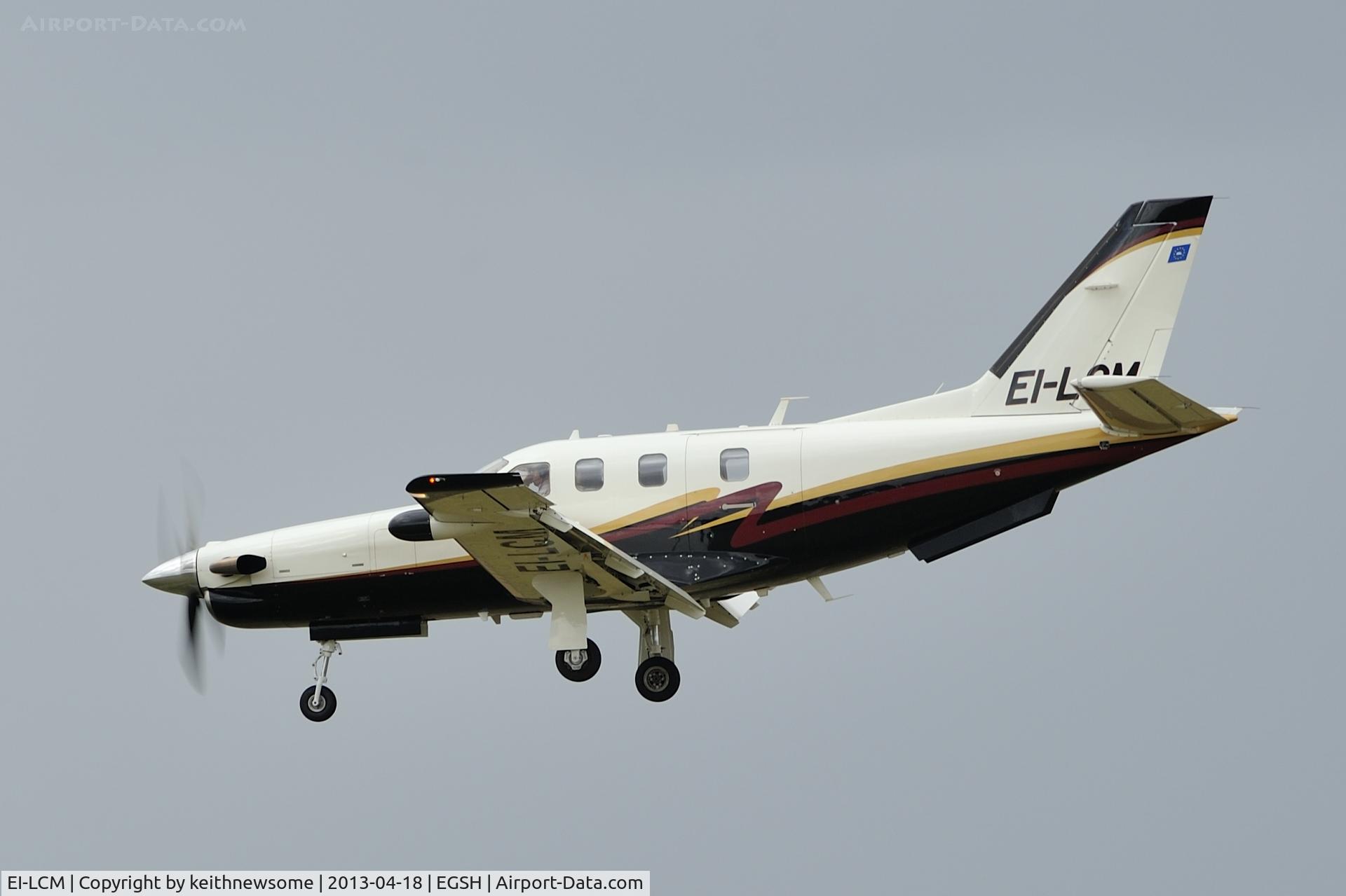 EI-LCM, 2008 Socata TBM-700 C/N 436, 27 landing.