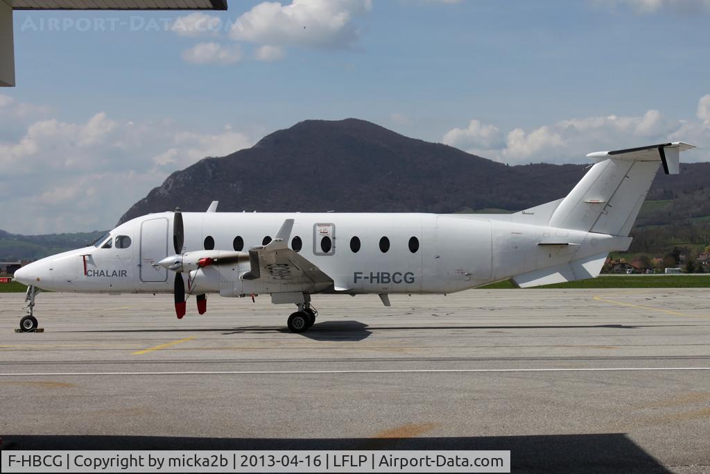 F-HBCG, 1993 Beech 1900D C/N UE-70, Parked