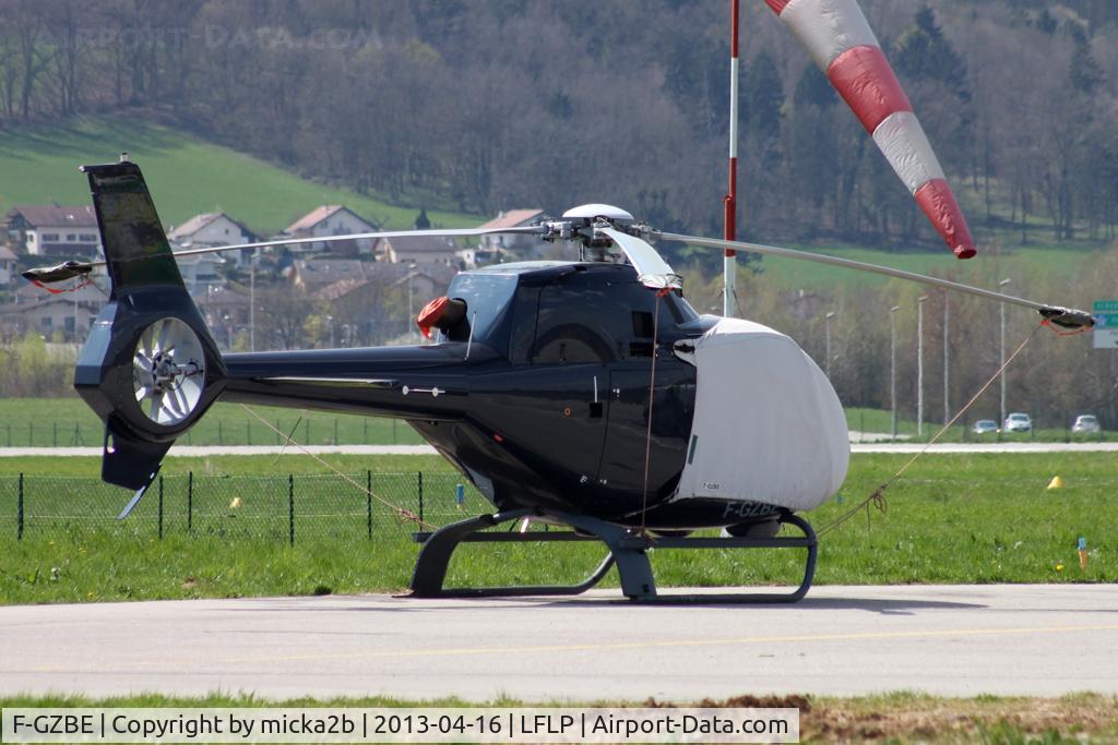 F-GZBE, 2008 Eurocopter EC-120B C/N 1557, Parked