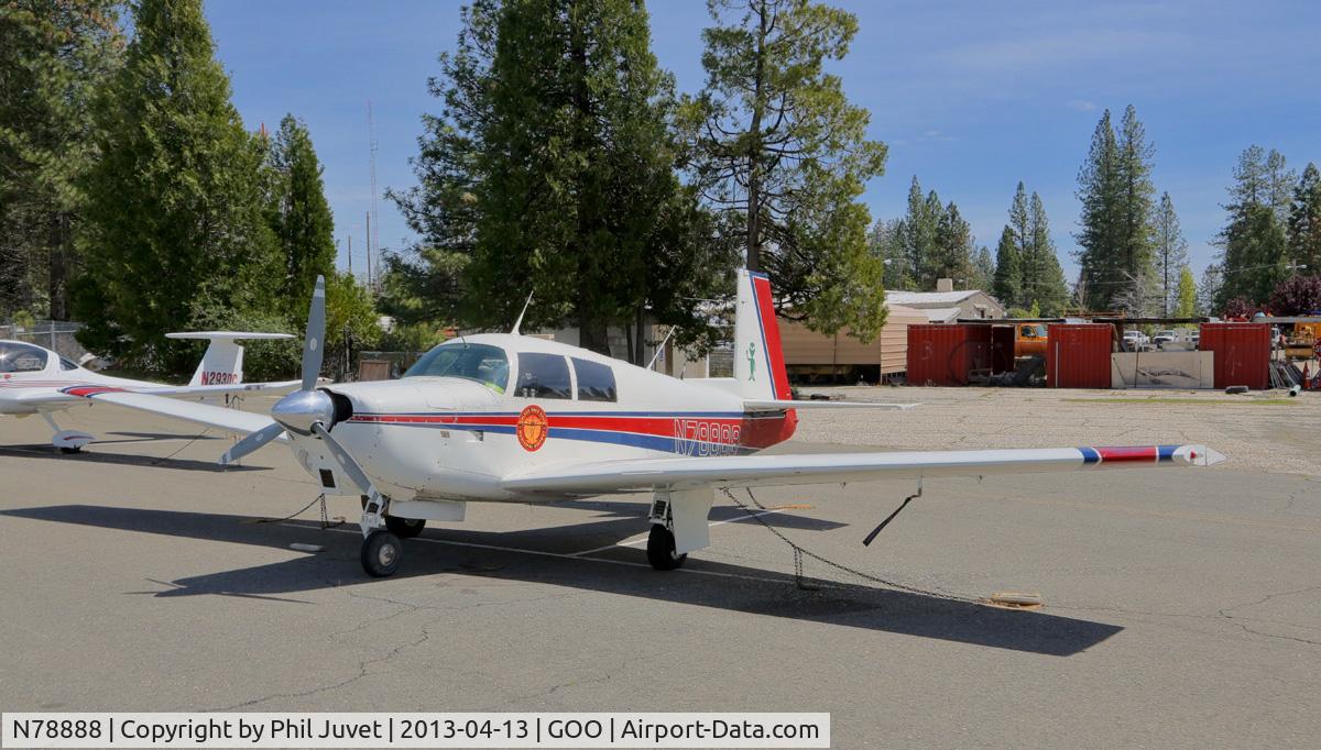 N78888, 1964 Mooney M20C Ranger C/N 2903, Parked at Nevada County Air Park, Grass Valley, CA.
