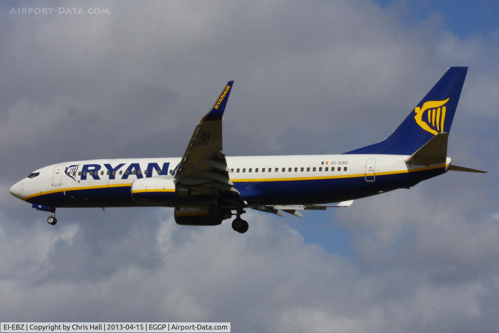 EI-EBZ, 2009 Boeing 737-8AS C/N 35008, Ryanair