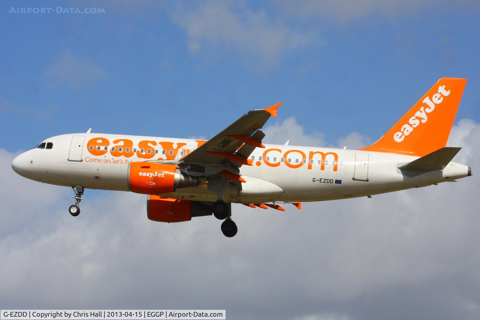 G-EZDD, 2008 Airbus A319-111 C/N 3442, easyJet