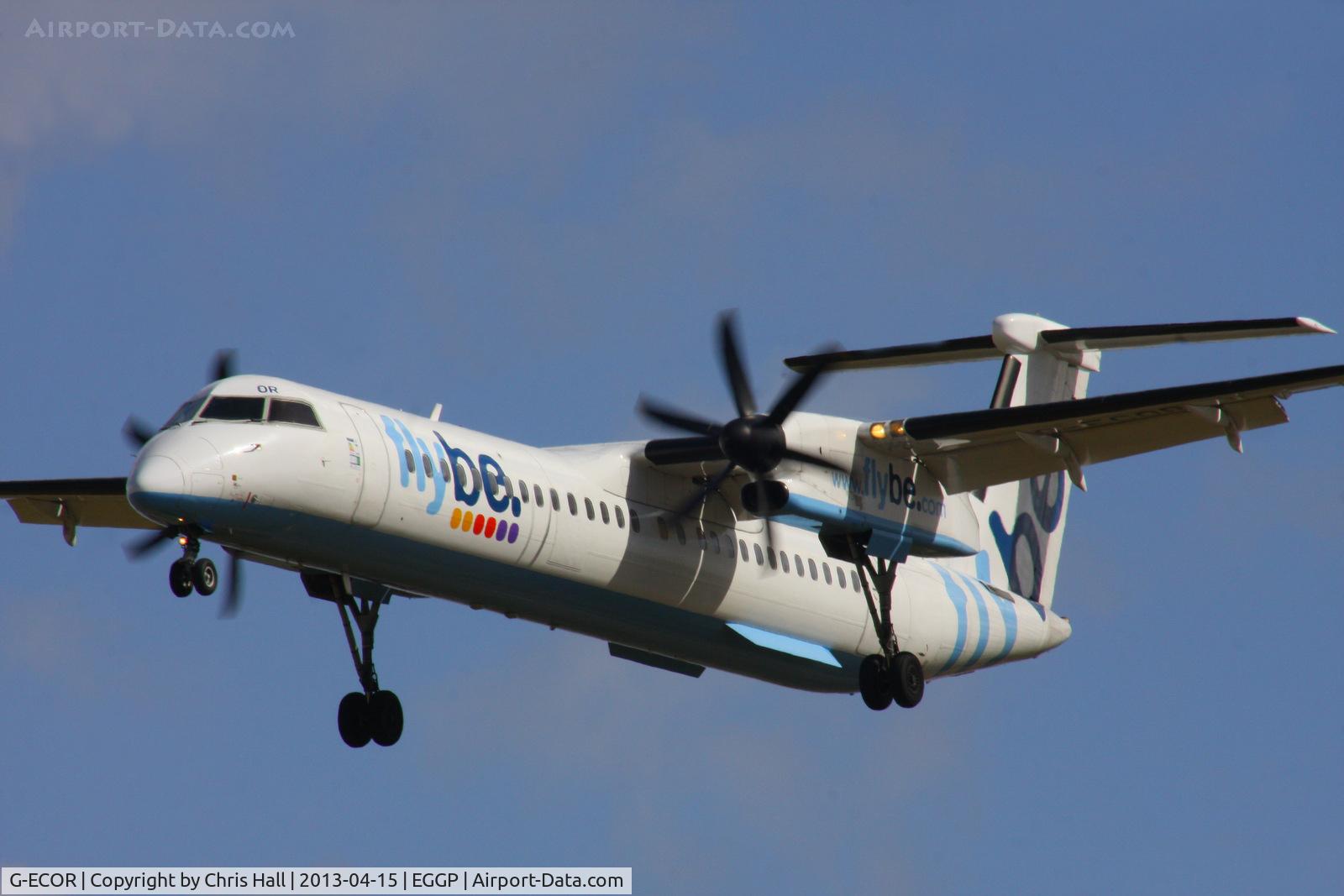 G-ECOR, 2009 De Havilland Canada DHC-8-402Q Dash 8 C/N 4248, flybe